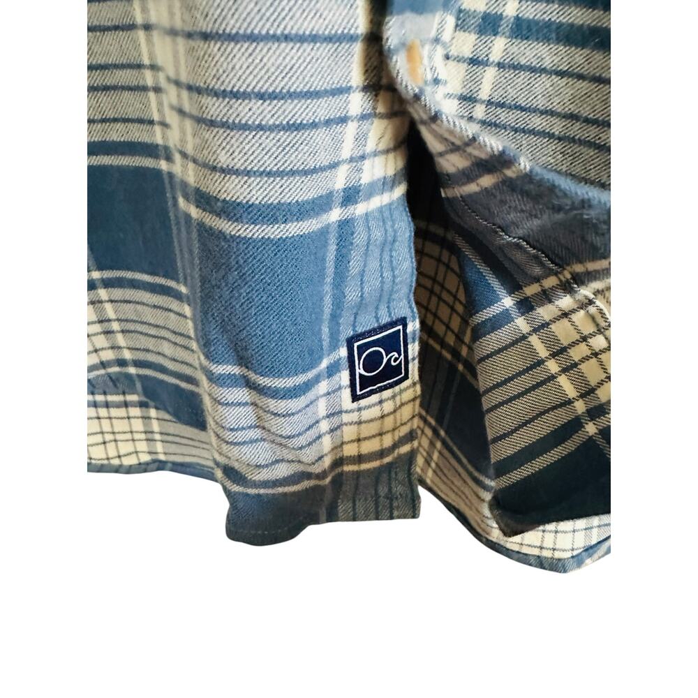 NEW Sunswell Oyster Cotton Performance Lightweight Plaid Flannel Button Down - Picture 5 of 9